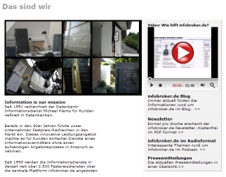 Das sind wir - bei infobroker.de