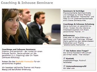 Seminare bei infobroker.de