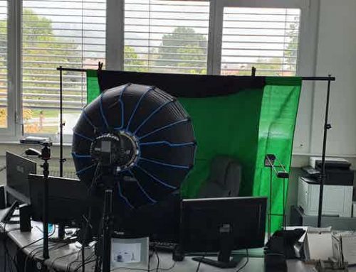 Denk grün – Webinarvorbereitung mit Greenscreen [Bild des Tages 04.10.2021]