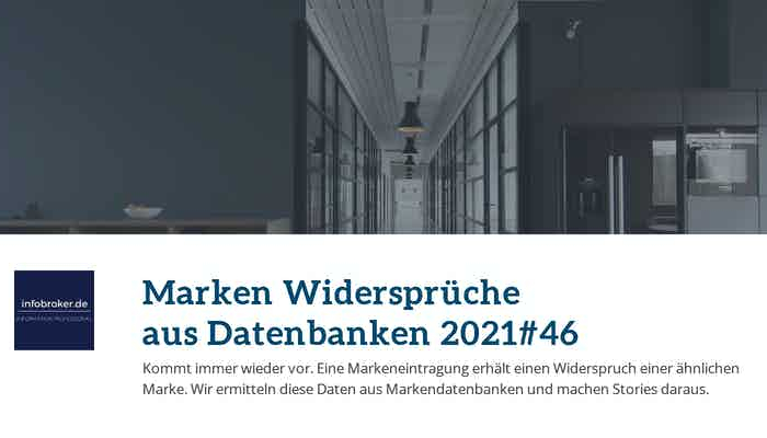 Marken Widersprüche 2021 KW 46