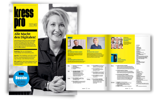 kress pro Ausgabe 7 - Cover 2022