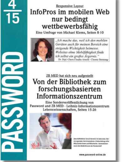 PASSWORD Ausgabe 2015-04 - April - Cover