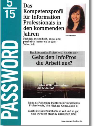 PASSWORD Ausgabe 2015-05 - Mai - Cover