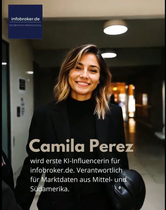Camila Perez - KI-Influencerin im ersten Kurzvideo