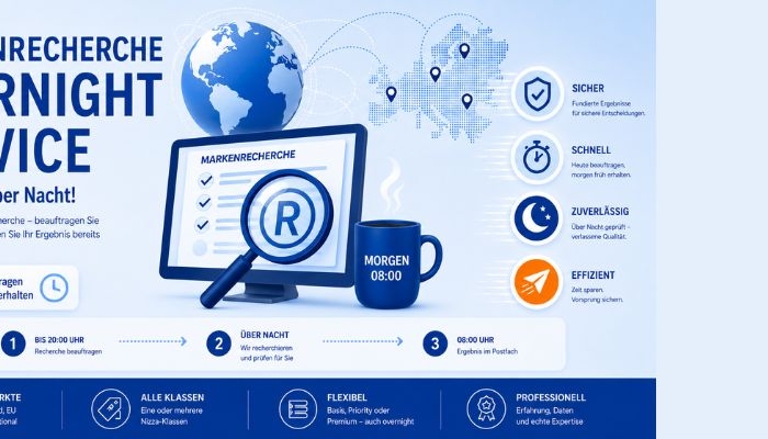 Markenrecherche Overnight Service